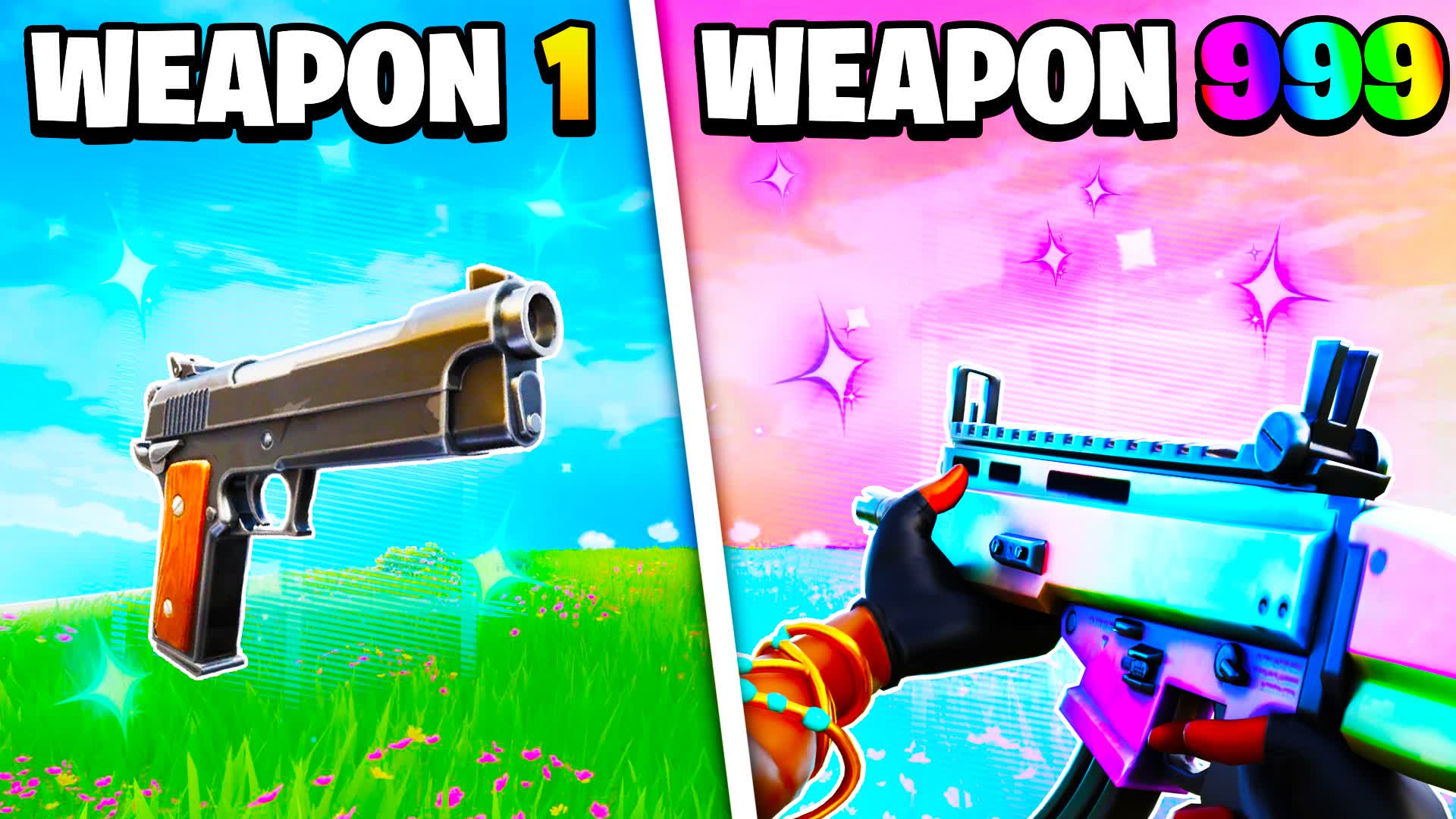 ⭐  SHARK GUN GAME 🔫 ONE SHOT 🔫