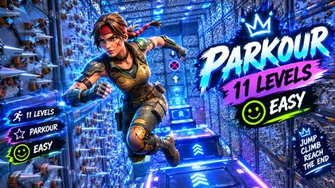 PARKOUR (11 LEVEL) EASY (3096)