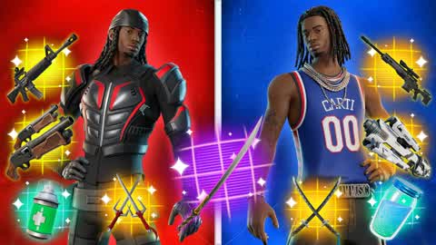 EVIL JORDAN VS PLAYBOI : RED VS BLUE🔴🔵