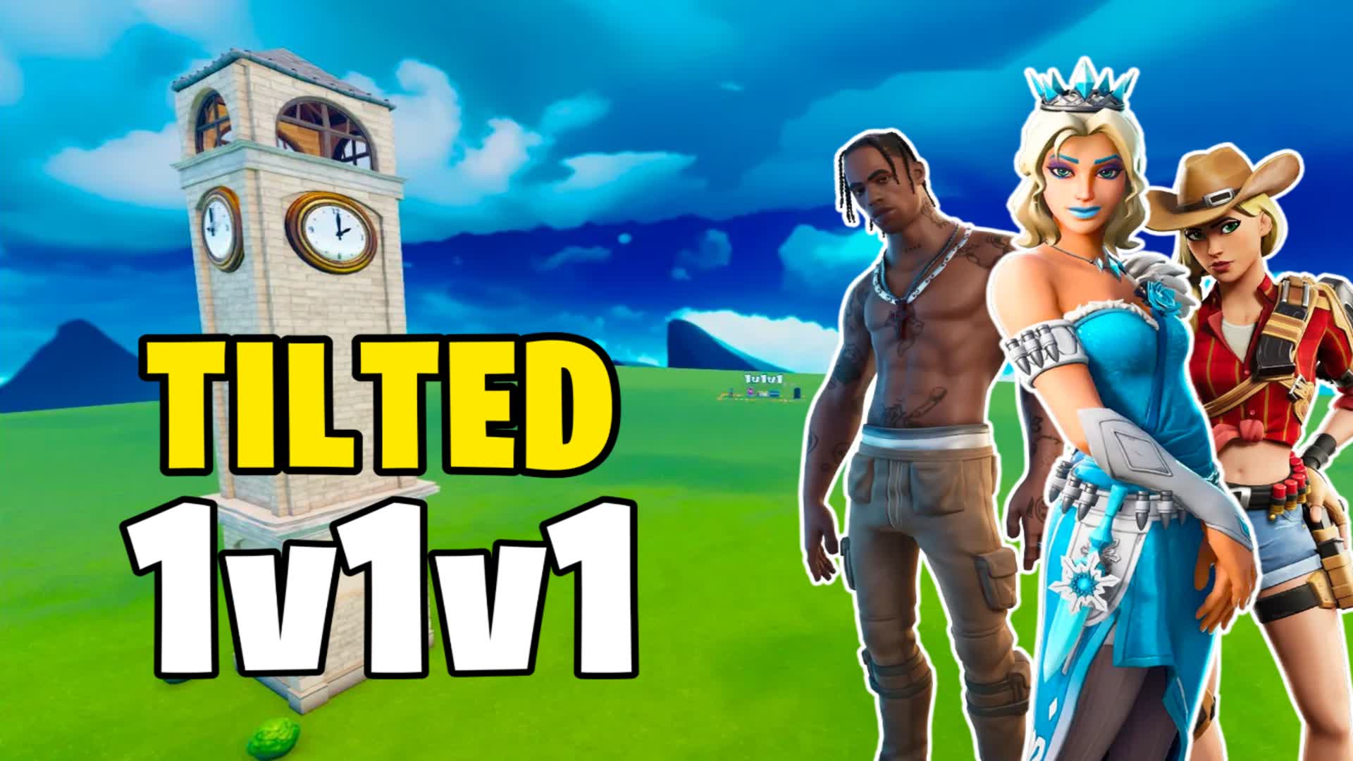 TILTED 1v1v1 (FFA) 🔥