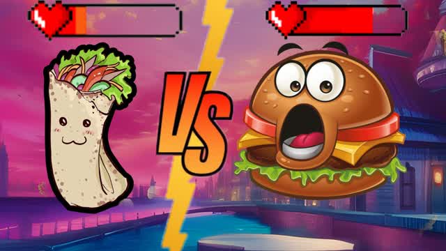 Burger đ vs Shawarma đź