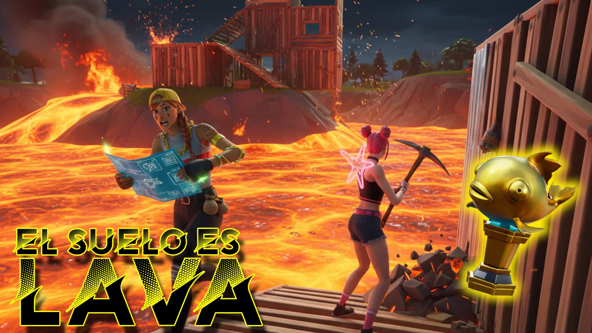 El suelo es lava 🔥