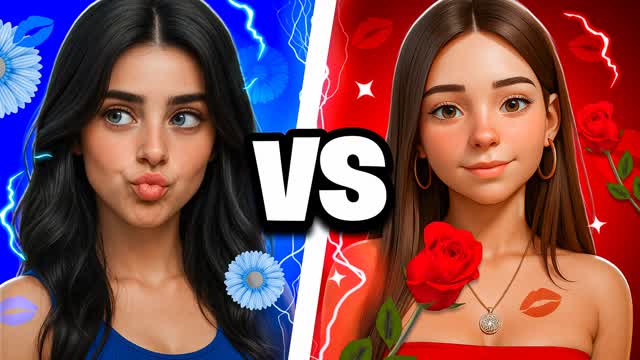 FAME GIRLS BATTLE RED VS BLUE🔴🔵