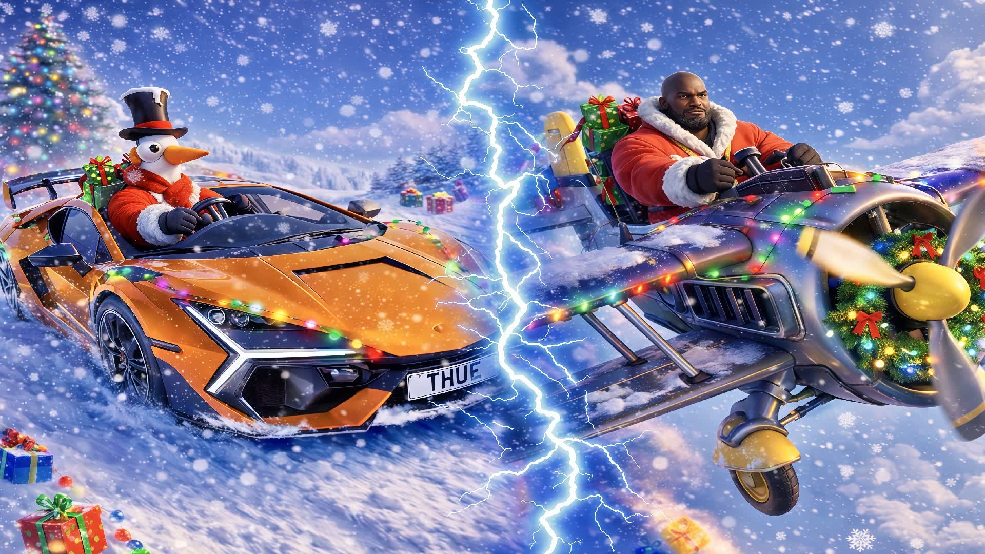 CRAZY CAR VS PLANE DRIVE