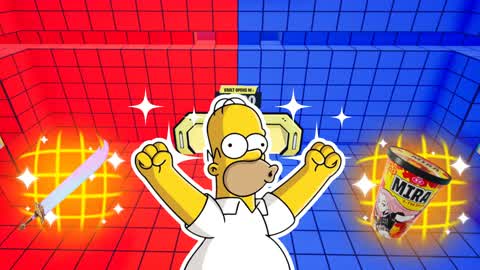 HOMER ARENA: CHAOTIC RED VS BLUE 🔴🔵