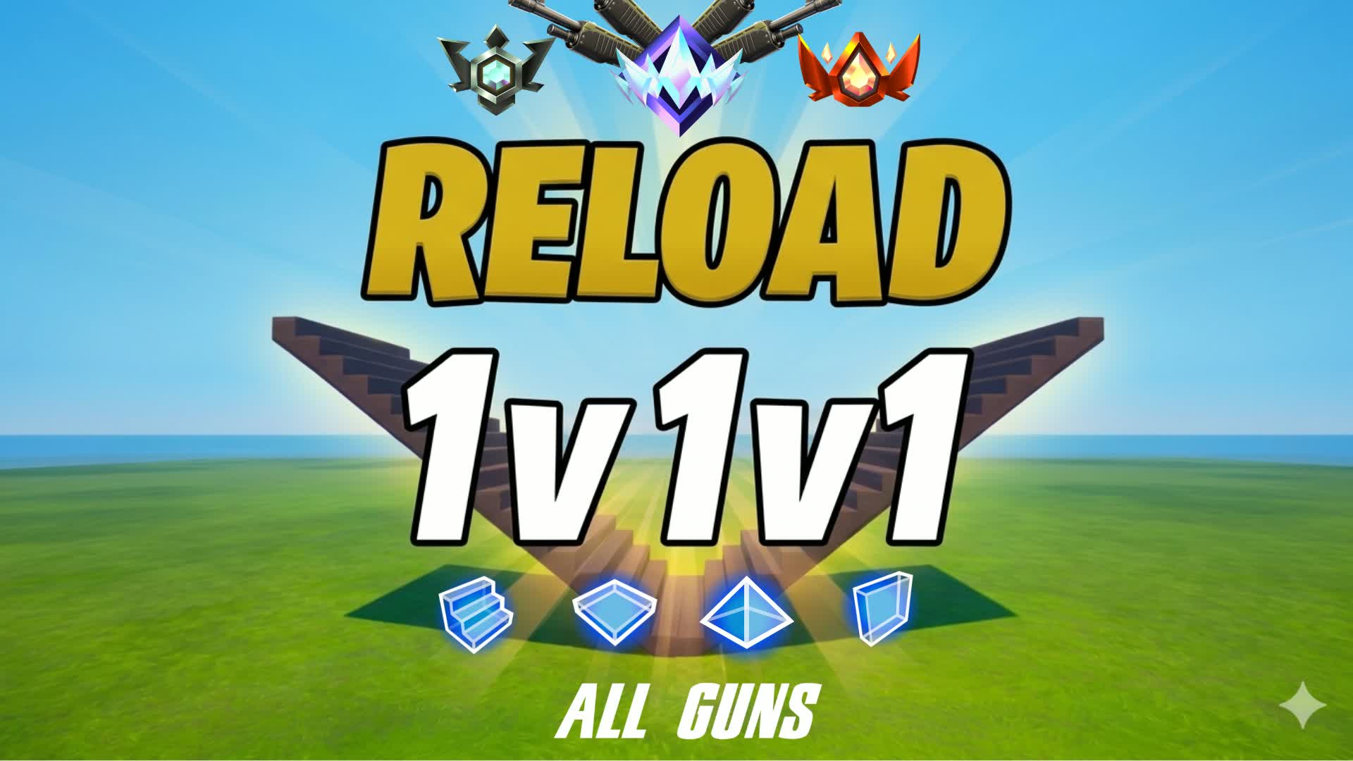 ウルトラ 1v1v1 オール武器/ FFA