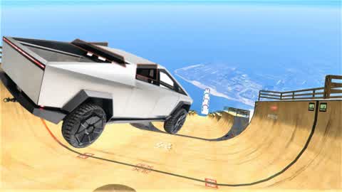 CYBERTRUCK MEGA RAMP