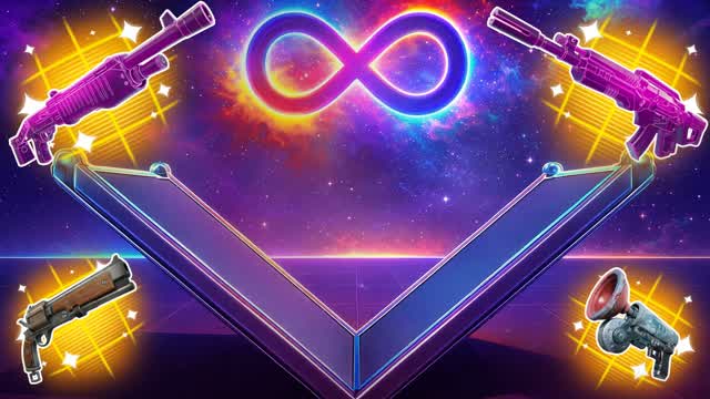 1v1 Infinity  عاركني بالبناء 戦い ALL GUNS