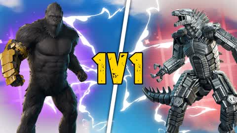 KONG VS GODZILLA 1VS1 🔥