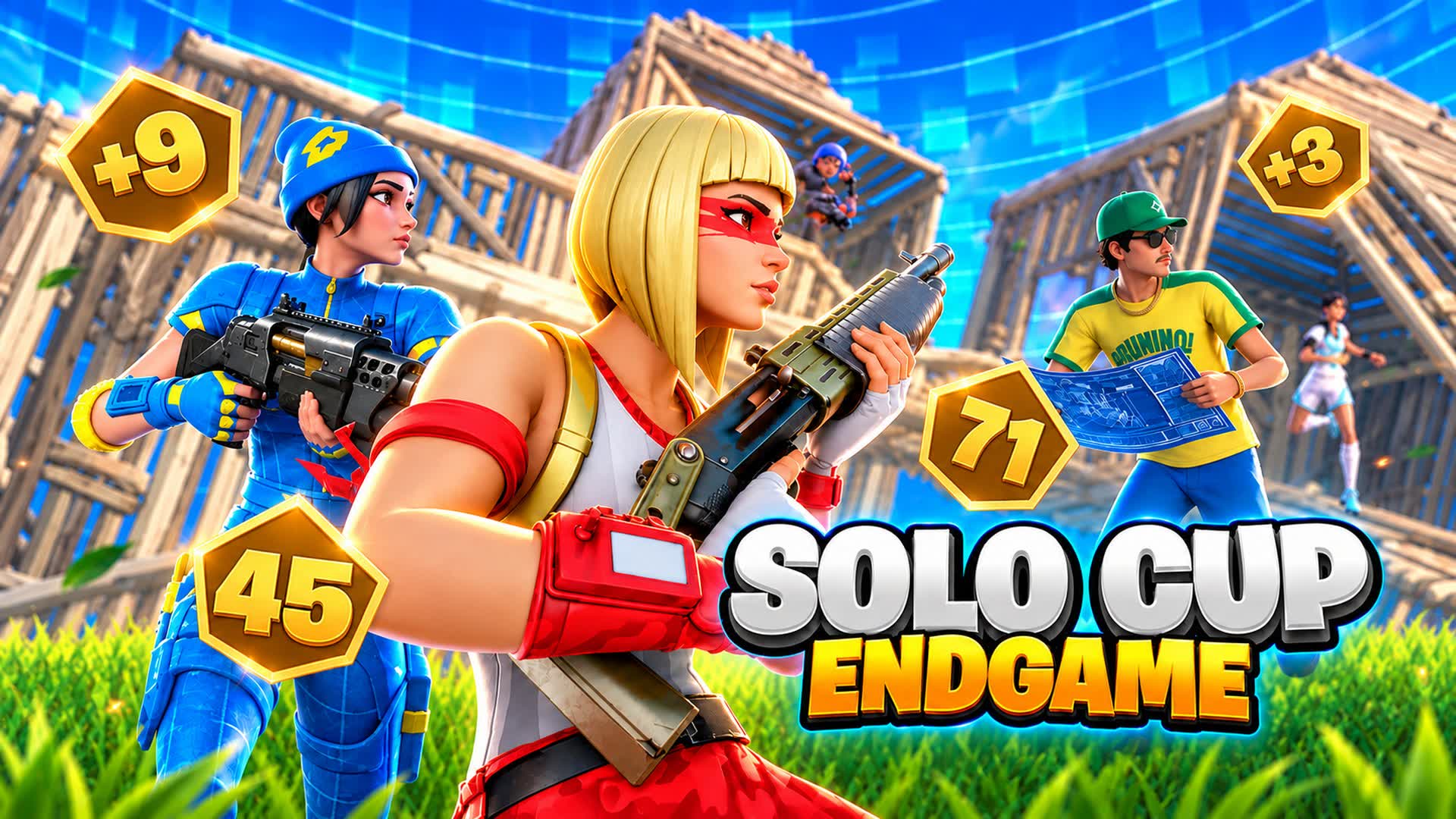 PRO ONLY SOLO CUP ZONE WARS [ENDGAME]