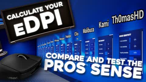 🎯 MOUSE eDPI SENSE SETUP