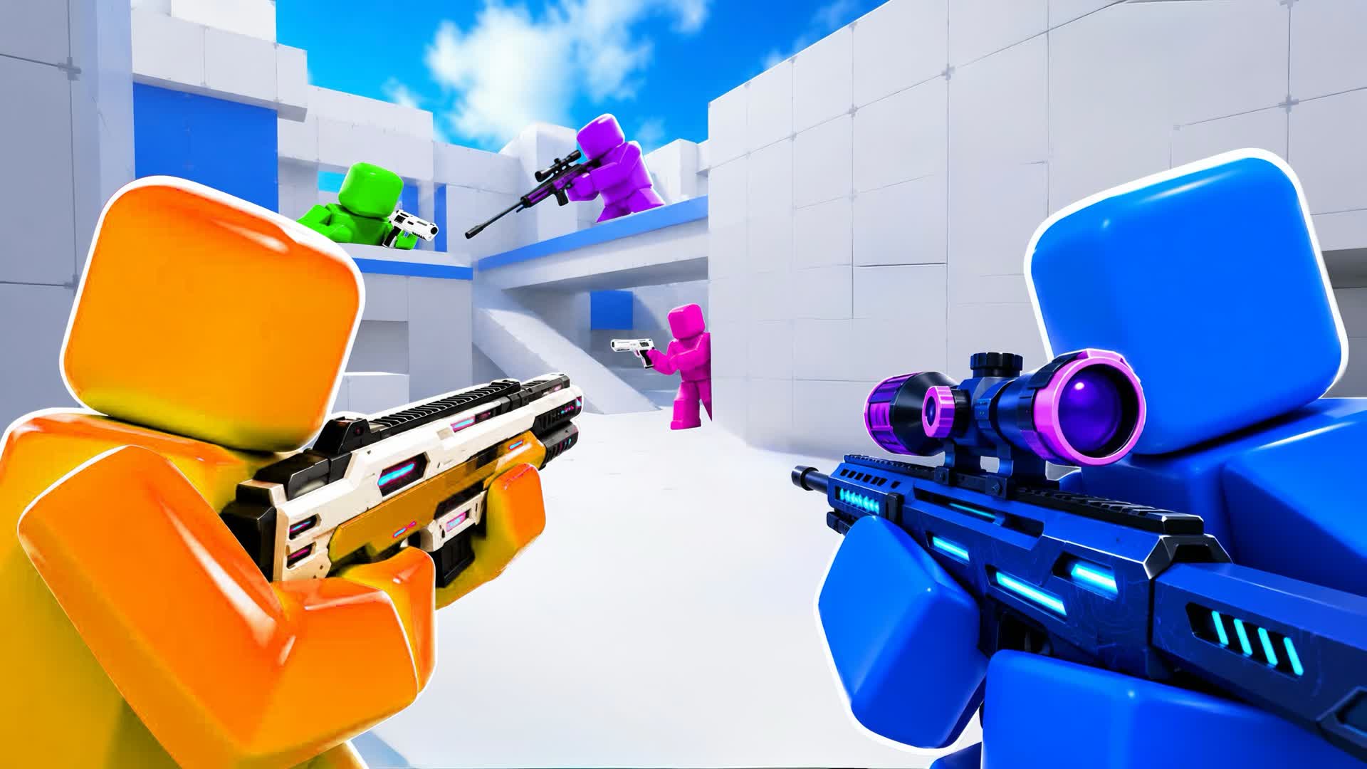 RIVAL UNC 1V1 ALL GUNS & VEHICLES
