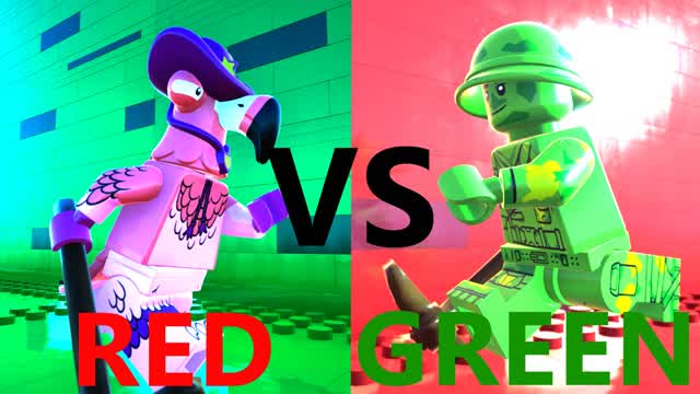 Red Brick VS Green Block