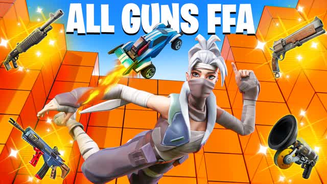 ALL GUNS - FREE FOR ALL (ALL CARS)⭐