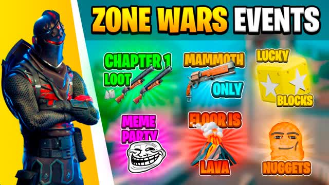 ZONE WARS MINIGAME ⭐ 20+ Minigames 👑