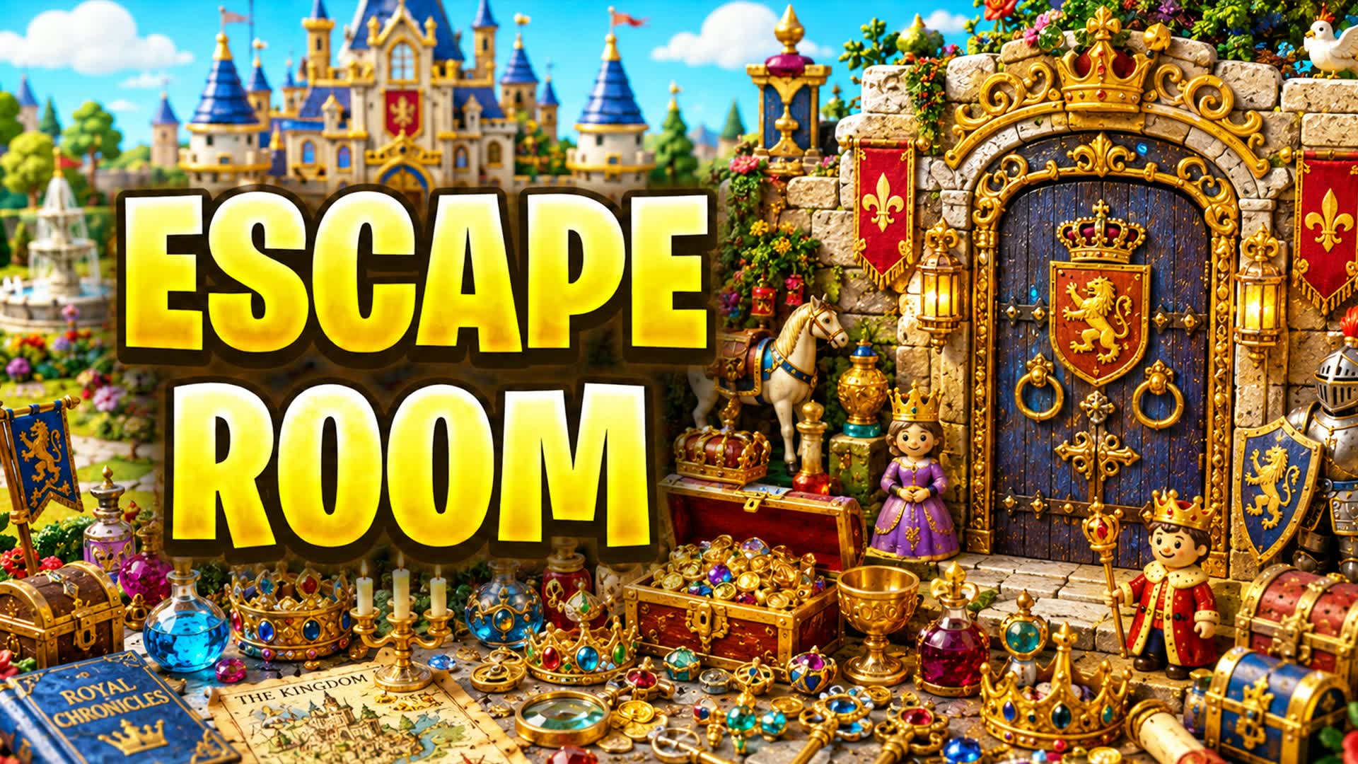 KINGDOM ESCAPE ROOM FIND TREASURES