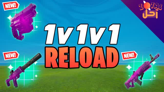 1v1v1 Reload زحل Zo7al ✅🚀