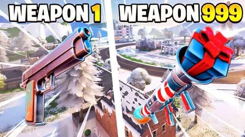 🎯WINTER ONESHOT - GUN GAME🏃Super Speed