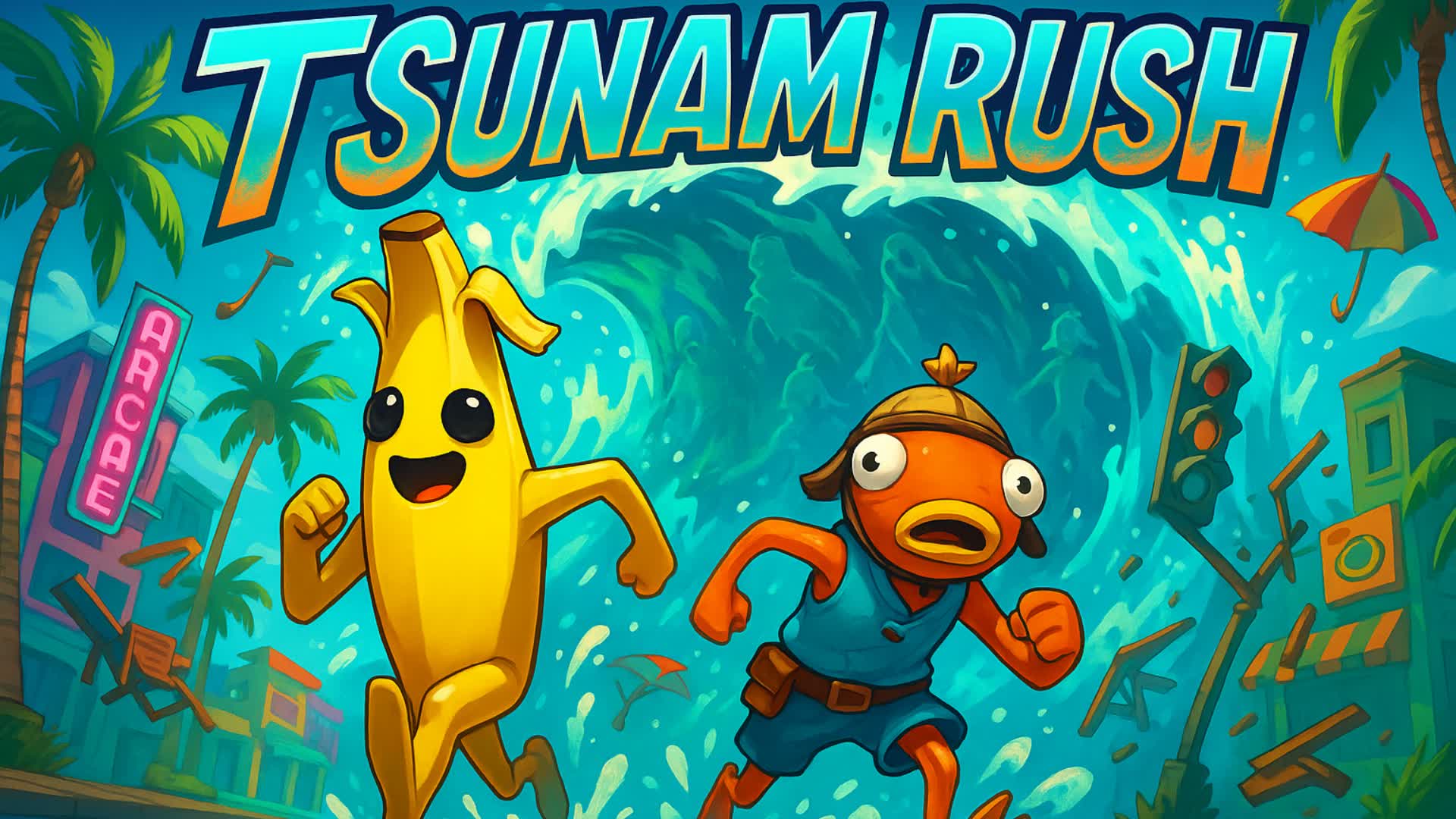 🌊 Tsunami Rush