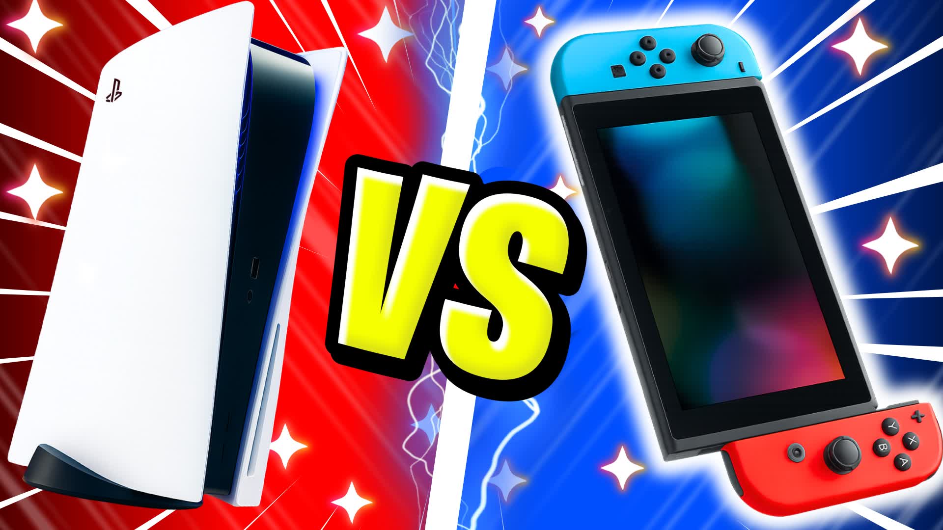 PS5 VS SWITCH RED VS BLUE THE BEST 🔴🔵