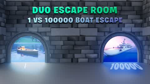 Duo escape boats