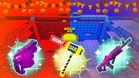 MEGA RED VS BLUE 🔴🔵 HALLOWEEN