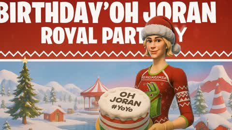 Birthday'OhJoran royal party