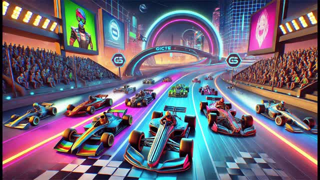 Crazy Figure 8 Race Track