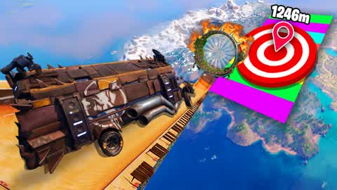 NiTRO CAR RAMP JUMP  - ALL WEAPONS🎯