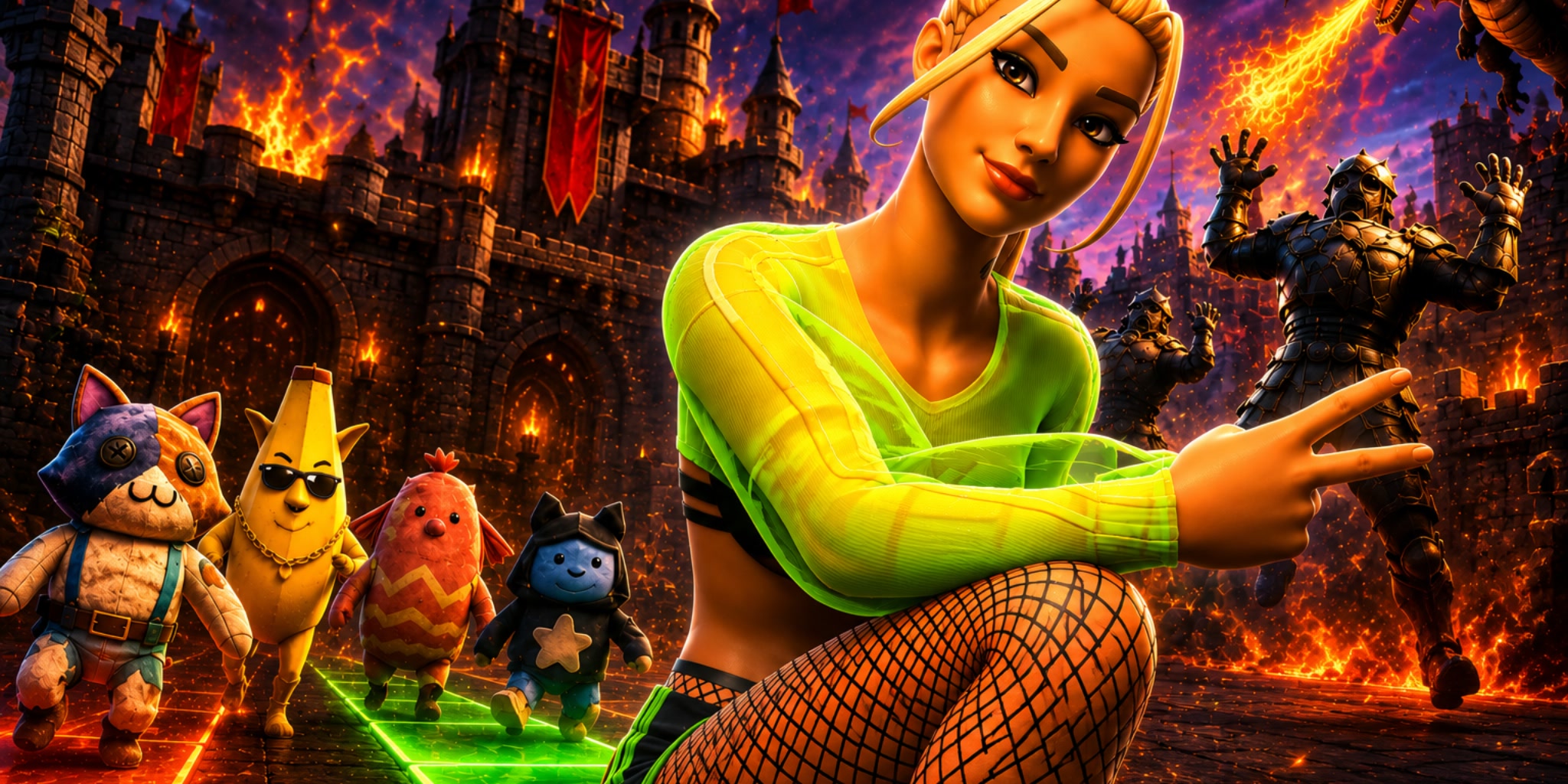 Saah a dit (Jack à dit) 🙊 — Fortnite Creative Insel