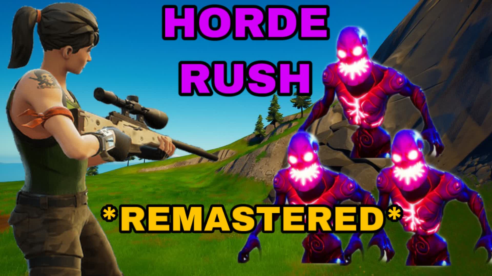 Horde Rush *REMASTERED* 2603-7896-9439 by raz0rarmy - Fortnite Creative ...