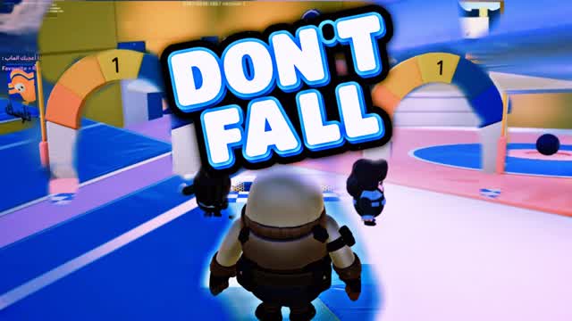 Don't Fall- باركور متعدد المستويات