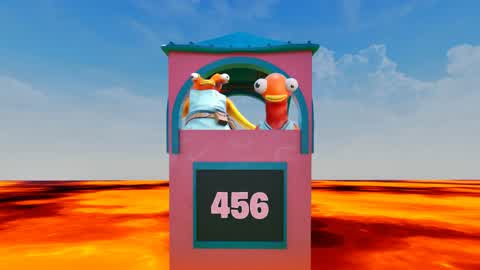 DUO THE FLOOR IS LAVA