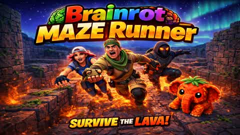 Brainrot MAZE Runner