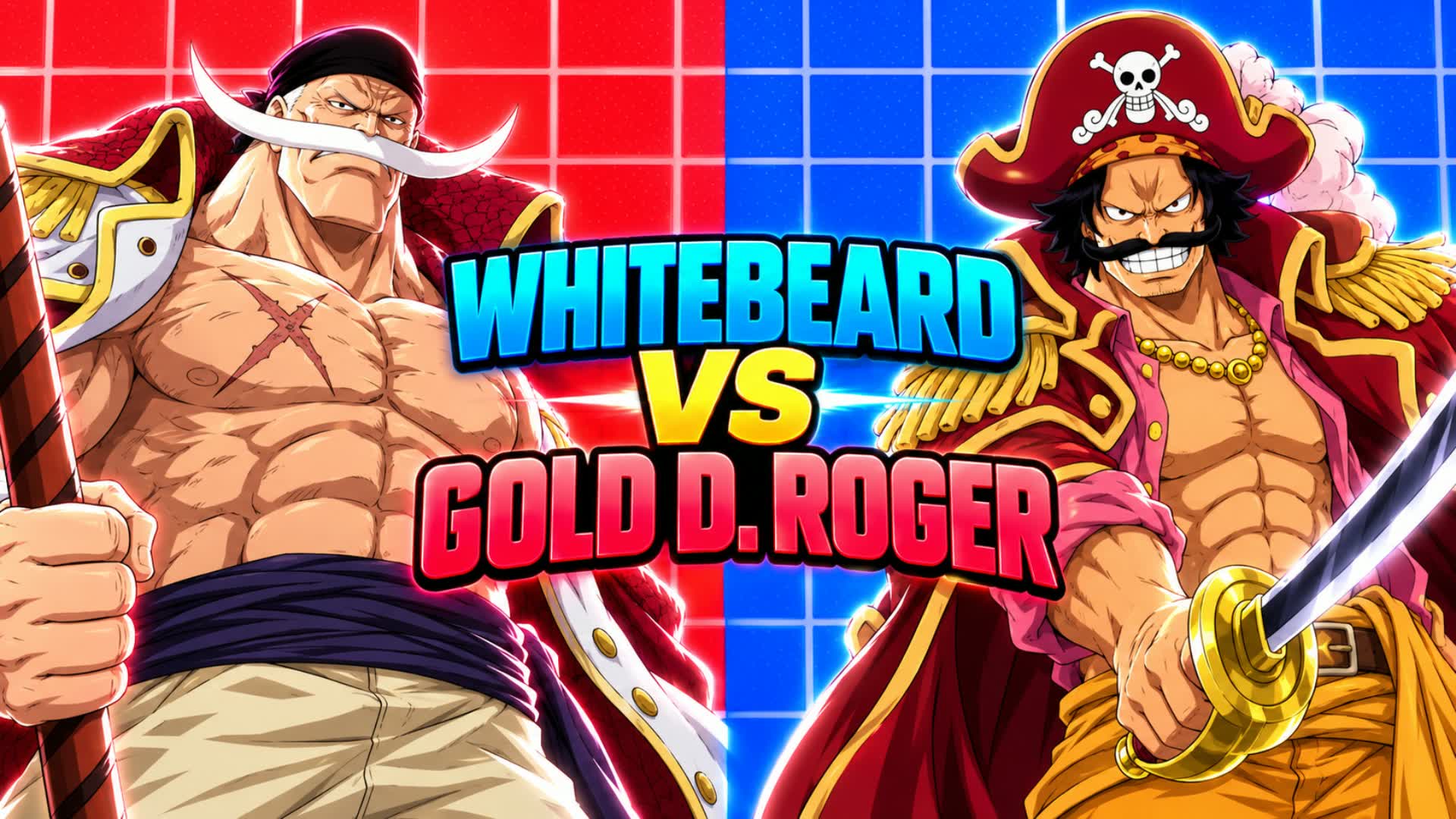 WHITE BEARD VS GOLD D.ROGER🔴🔵BOSSFIGHT