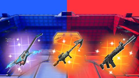 UEFN RED VS BLUE 2.0 GUN GAME 🔴🔵