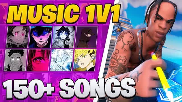 🏆FREE FOR ALL 1V1🎵 [50+ MUSIC & SONGS]