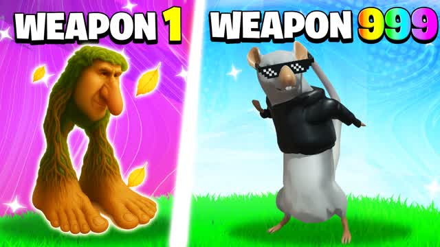 MEME BRAINROT🎯GUN GAME🔫ONE SHOT