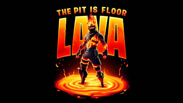🔥THE PIT IS FLOOR LAVA ZONE WARS🌀