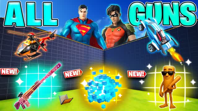 ⭐️Summer 1V1 ALL GUNS & VEHICLES