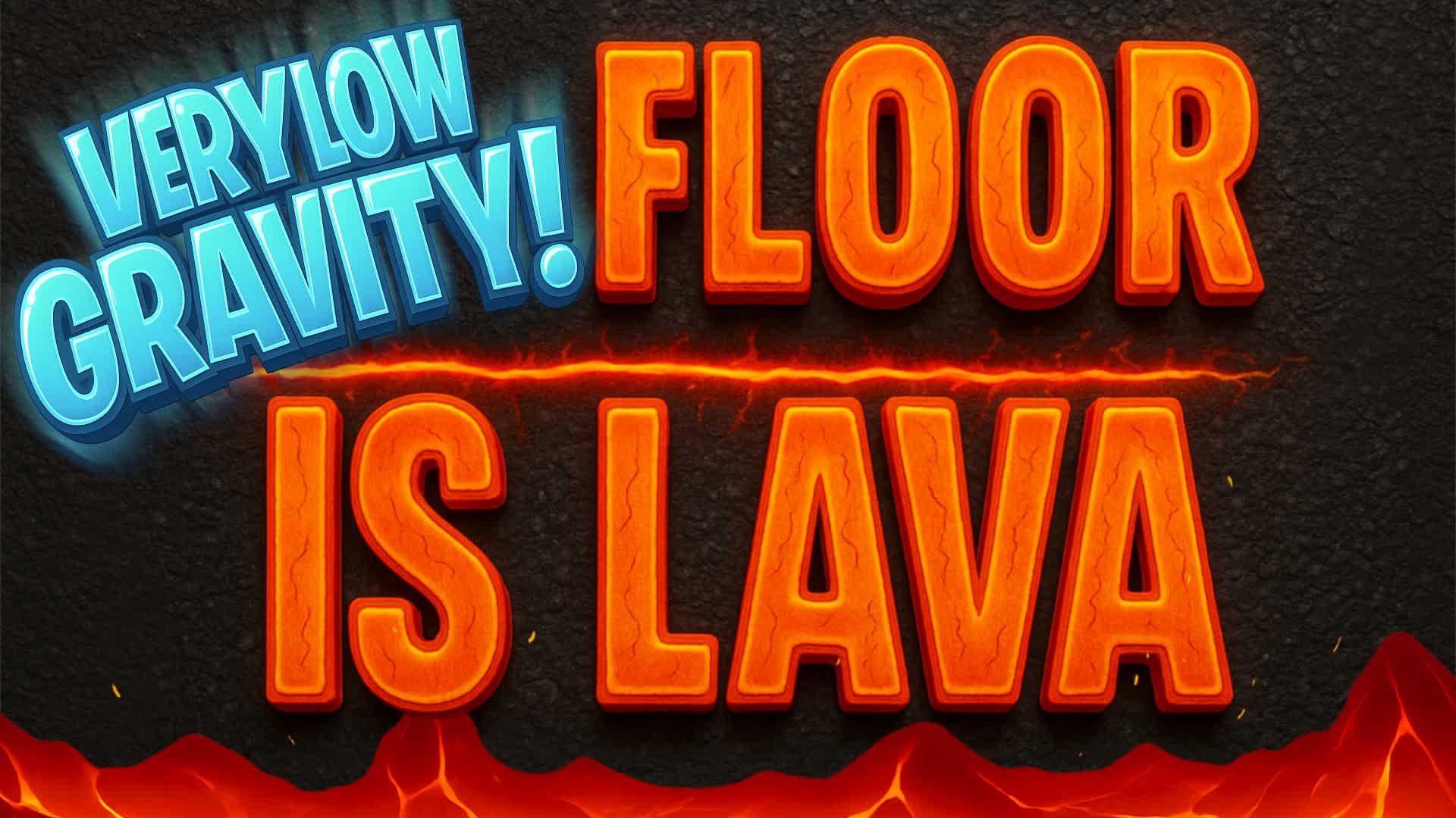 FLOOR IS LAVA LOW GRAVITY Crazy Fun Game