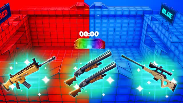 CRAZY RED VS BLUE 🔴🔵 MBARKO