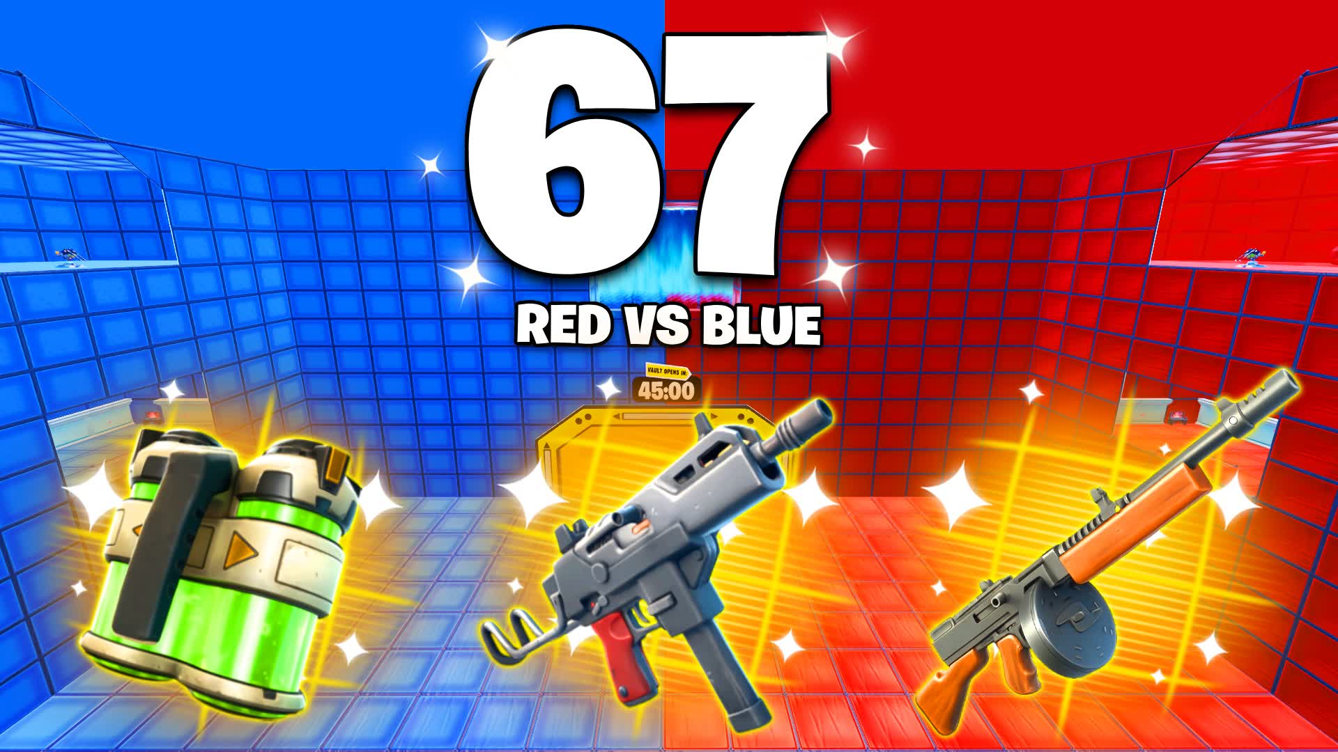67 RED VS BLUE 🔴🔵- TMNT - SIX SEVEN