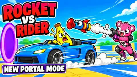 🚀 ROCKET vs DRIVER - PORTALS! 💥