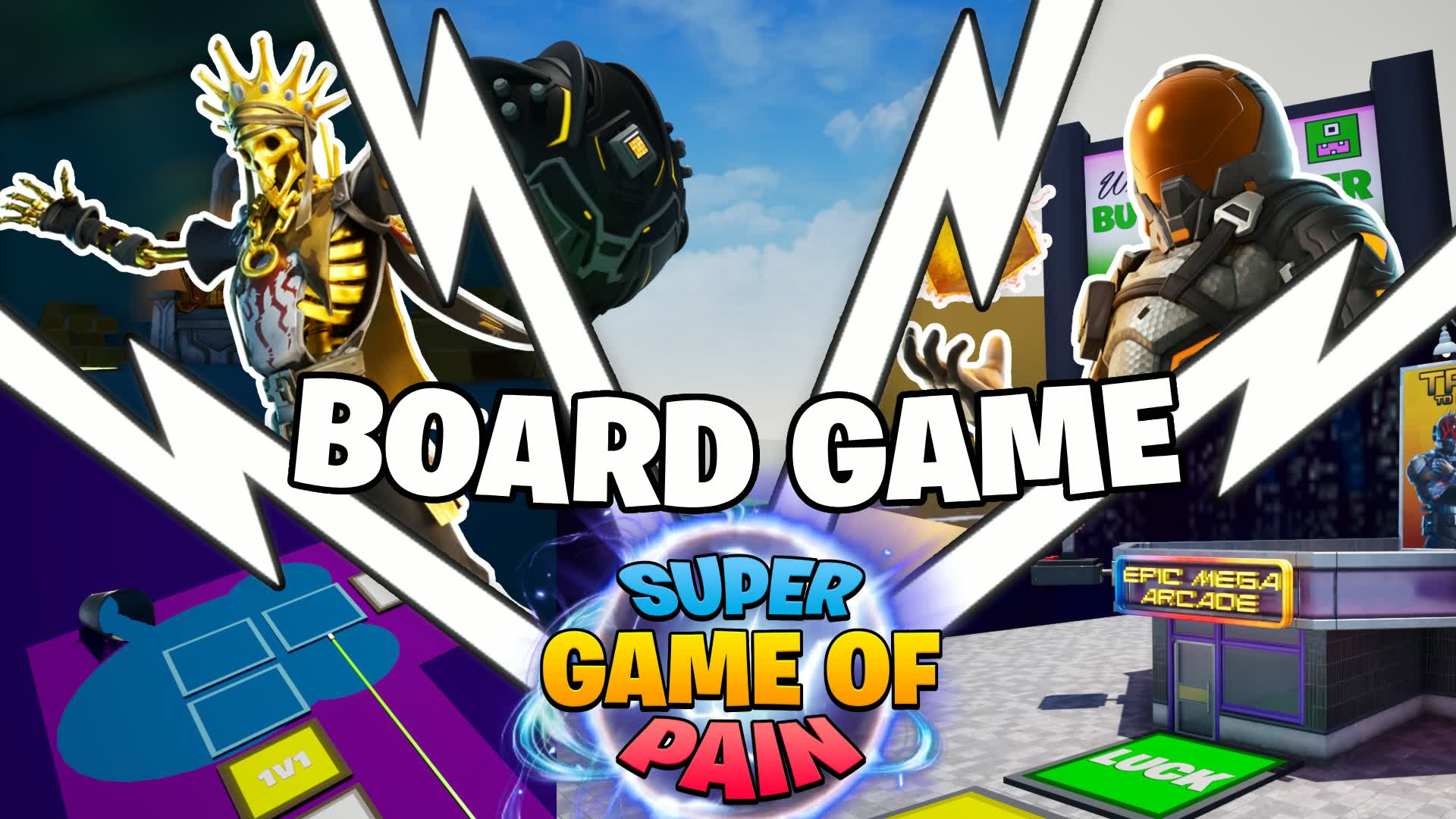 🎲SUPER GAME OF PAIN🎲 BOARD GAME