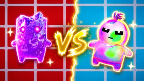 CRAZY STAR RED VS BLUE RVB
