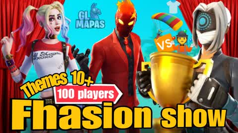 Fashion show 100 players ! (GL Mapas)🎭
