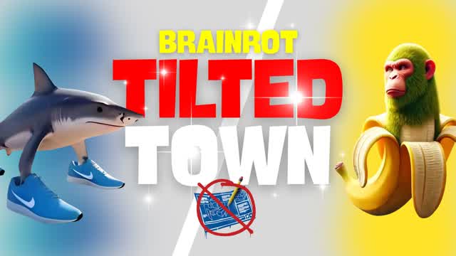 BRAINROT TILTED TOWN NO BUILD 🔥
