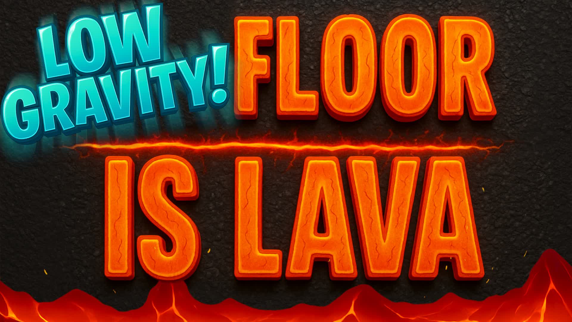 FLOOR IS LAVA LOW GRAVITY Fun Party Game