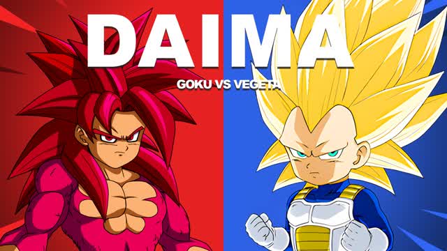 Daima  Red vs Blue 🔴🔵